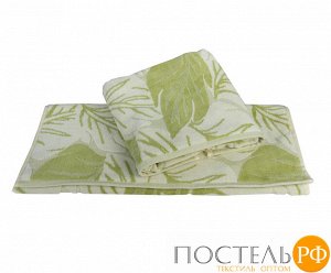 H0001172 Махровое полотенце 70x140 "AUTUMN", зелёный, 100% Хлопок