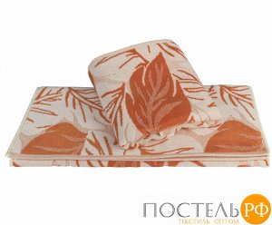 H0001173 Махровое полотенце 70x140 "AUTUMN", оранжевый, 100% Хлопок