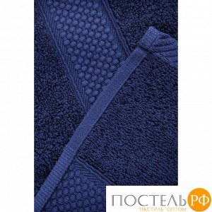 Полотенце Arya Однотонное 100X150 Miranda Soft Темно-Синий