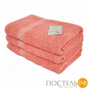 Полотенце Arya Однотонное 70X140 Miranda Soft Коралловый