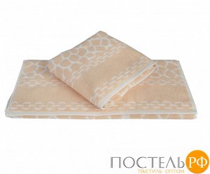 H0001200 Махровое полотенце 70x140 "MARBLE", персиковый, 100% Хлопок