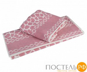 H0001201 Махровое полотенце 70x140 "MARBLE", розовый, 100% Хлопок