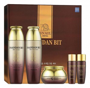 Набор DAANDAN BIT для антивозрастного ухода с муцином улитки ROYAL PREMIUM SNAIL 3SET (тонер, эмульсия, крем)
