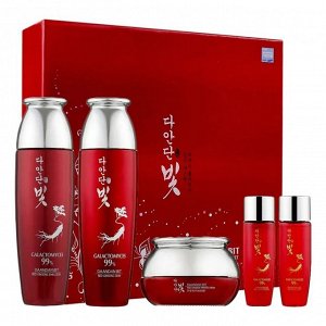 Набор DAANDAN BIT средства для питания и ухода с красным женьшенем PREMIUM RED GINSENG 3SET (тонер, эмульсия, крем)