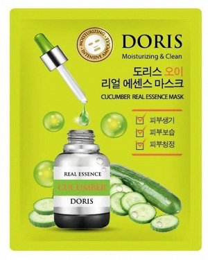 Тканевая маска для лица с экстрактом огурца Doris 25мл