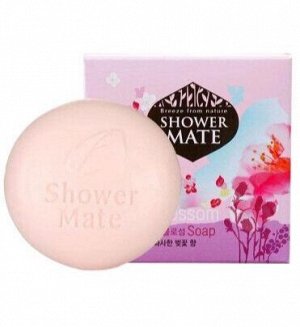 Мыло косметическое с экстрактом розы и вишни Shower Mate Soap Rose & Cherry Blossom 100г