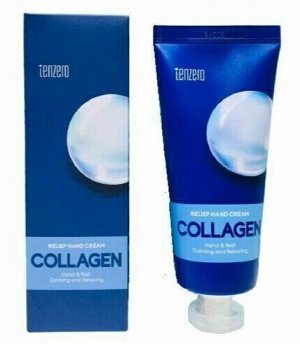 Крем для рук с коллагеном Tenzero Relief Hand Cream Collagen 100мл