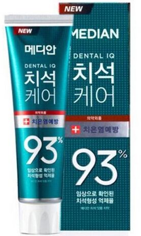 Зубная паста для ухода за дёснами с цеолитом MEDIAN Dental IQ 93% AQUA 120г