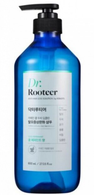 Шампунь с кофеином против выпадения волос с ароматом мяты Dr. Rooteer Shampoo Peppermint 800мл