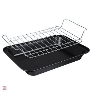 Противень глубокий с решеткой VETTA Ростер, 37x25x5 см