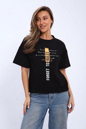 Футболка женская Modellance с принтом 32076