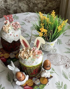 Куличи, творожные пасхи и пасхальные десерты