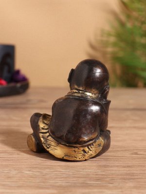 Сувенир «Монах», 7x6x7 см, бронза