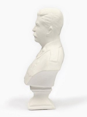 Бюст «Сталина», фигурка гипс, 13x9x6 см