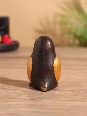 Сувенир «Пингвин», 3x4x6 см, бронза