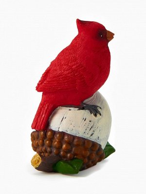 Фигурка полистоун TAKE IT EASY «Птичка на желуде», 8.5x8x12 см