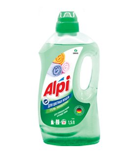 Гель-концентрат для цветных вещей "ALPI" флакон 1,5 литра