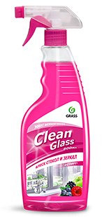 Очиститель стекол и зеркал CLEAN GLASS (лесные ягоды) 600 мл