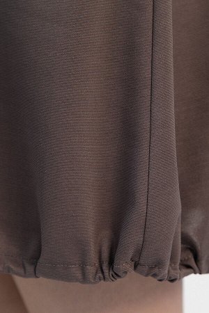 Платье Я жду тебя (кофе) П12313-15