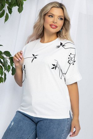 LT Collection Блуза Ампир (белая) Б13166-20М