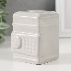 Копилка для денег «Стальной сейф», керамика, 6.2?5.5?8.8 см