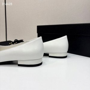 Балетки женские кожаные
