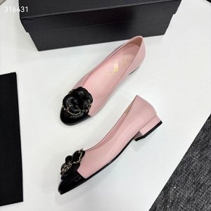 Балетки женские кожаные