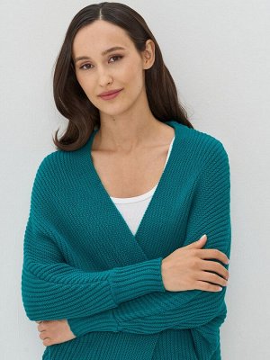 Жакет (кардиган) женский 182-1575   0145 изумруд