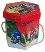 M&amp;M&#039;s Подарочный Набор &quot;Шестигранник&quot; 900 г