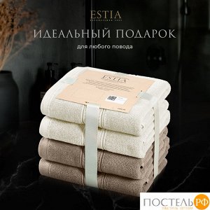 Комплект полотенец ESTIA МАРТОС, Махра, 50х80 см - 4 шт