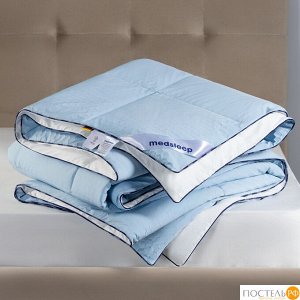 Одеяло MedSleep БЛЮ КРИСТАЛЛ, Кассетное, Лёгкое, 140х205 см