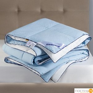 Одеяло MedSleep БЛЮ КРИСТАЛЛ, Кассетное, Лёгкое, 172х205 см