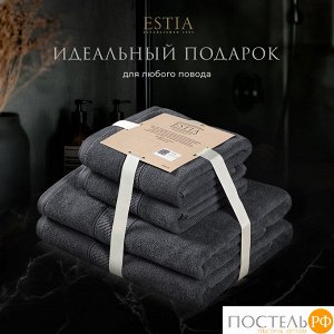 Комплект полотенец ESTIA МАРТОС, Махра, 50х80 см - 2 шт, 70х130 см - 2 шт