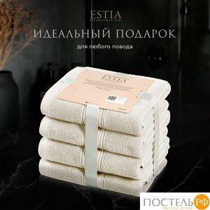 Комплект полотенец ESTIA МАРТОС, Махра, 50х80 см - 4 шт
