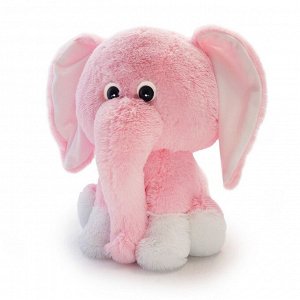Мягкая игрушка "Слоненок Леон" 45 см, цвет розовый