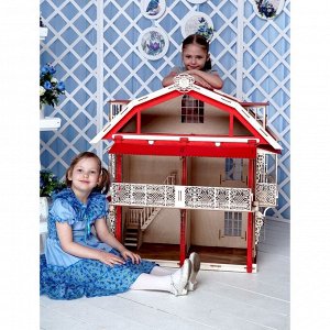 Деревянный конструктор «Дом кукольный»