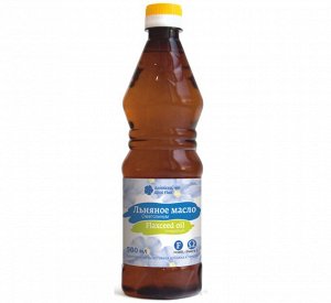 Льняное масло «Омеголинум» (ПЭТ, 500 мл)
