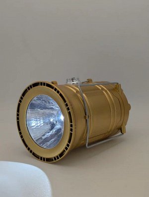 Фонарь кемпинговый с солнечной панелью (SX-5800T) [12.2х8.6см, ABS пластик, 1200mAh, IPX1, 25 Вт, USB, 261г]