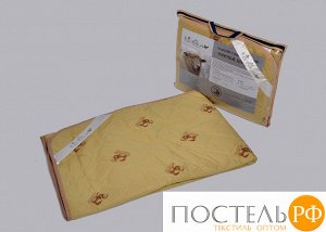 Одеяло "Овечья шерсть" стеганое облегч. тик 140*205 (плотность 150г/м2)