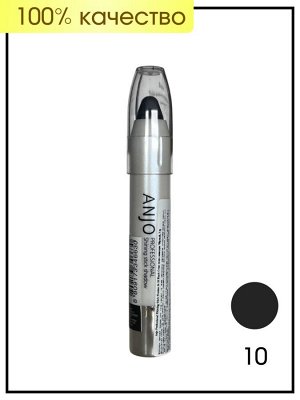 Anjo Professional Стик-тени сияющие Чёрный Shining Stick Shadow № 10 Black, 3 гр
