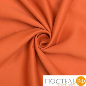 Штора портьерная "Этель" 135х250 см, цвет оранжевый, блэкаут, 100% п/э