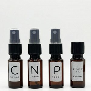Пробный Набор сывороток Счастье для волос Lebel PROEDIT CARE WORKS CMC (С), NMF (N), PPT (P), Element fix, 4 позиции-миниатюры