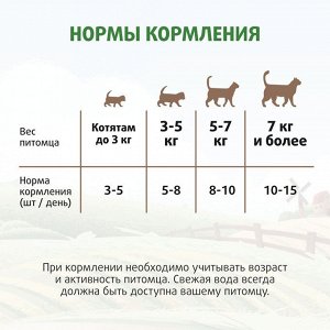 Лакомство Ферма кота Федора хрустящие подушечки для кошек и котят с паштетом из тунца 40 г