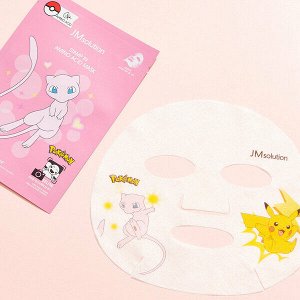 JMsolution Тканевая маска с аминокислотами (Мью) STAMP IN AMINO ACID MASK POKEMON, 30мл*1 шт.
