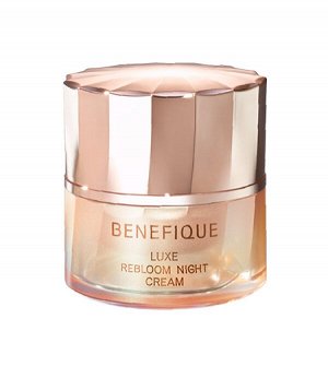Ночной антивозрастной крем для восстановления упругости кожи Shiseido BENEFIQUE Luxe Rebloom Night Cream