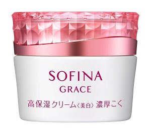 Ночной увлажняющий и отбеливающий крем для возрастной кожи 50+ Sofina Grace High Moisturizing Cream
