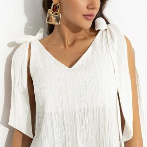 Charutti moda Топ из жатой ткани