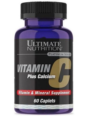 Витамин С ULTIMATE Vitamin C+Calcium - 60 таб.