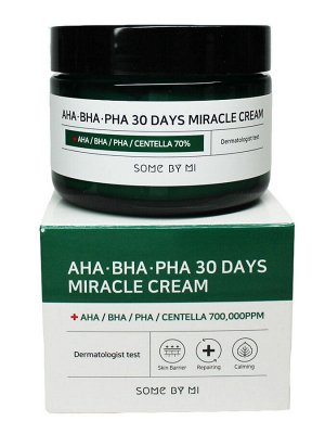 Some by mi AHA/ BHA/PHA 30 Days Miracle Cream Восстанавливающий крем для проблемной кожи 50 мл