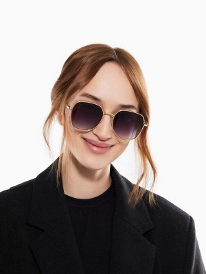 Очки солнцезащитные uv 400, дужка 13.1 см, ширина 12.4 см, линза 5.1x5.3 см